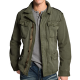 Men's Utility Multi-Pocket Field Jacket - Outdoor Casual