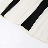 Women's Godet Pleated Maxi Dress - Evening Wear