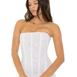 Women's Strapless Shapewear Bodysuit Slim Fit Seamless - Everyday Wear