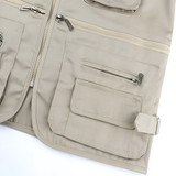 Men's Multi-Pocket Utility Vest - Outdoor Activity