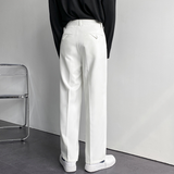 Men's Dress Pants Pleated Wide Leg - Smart Casual