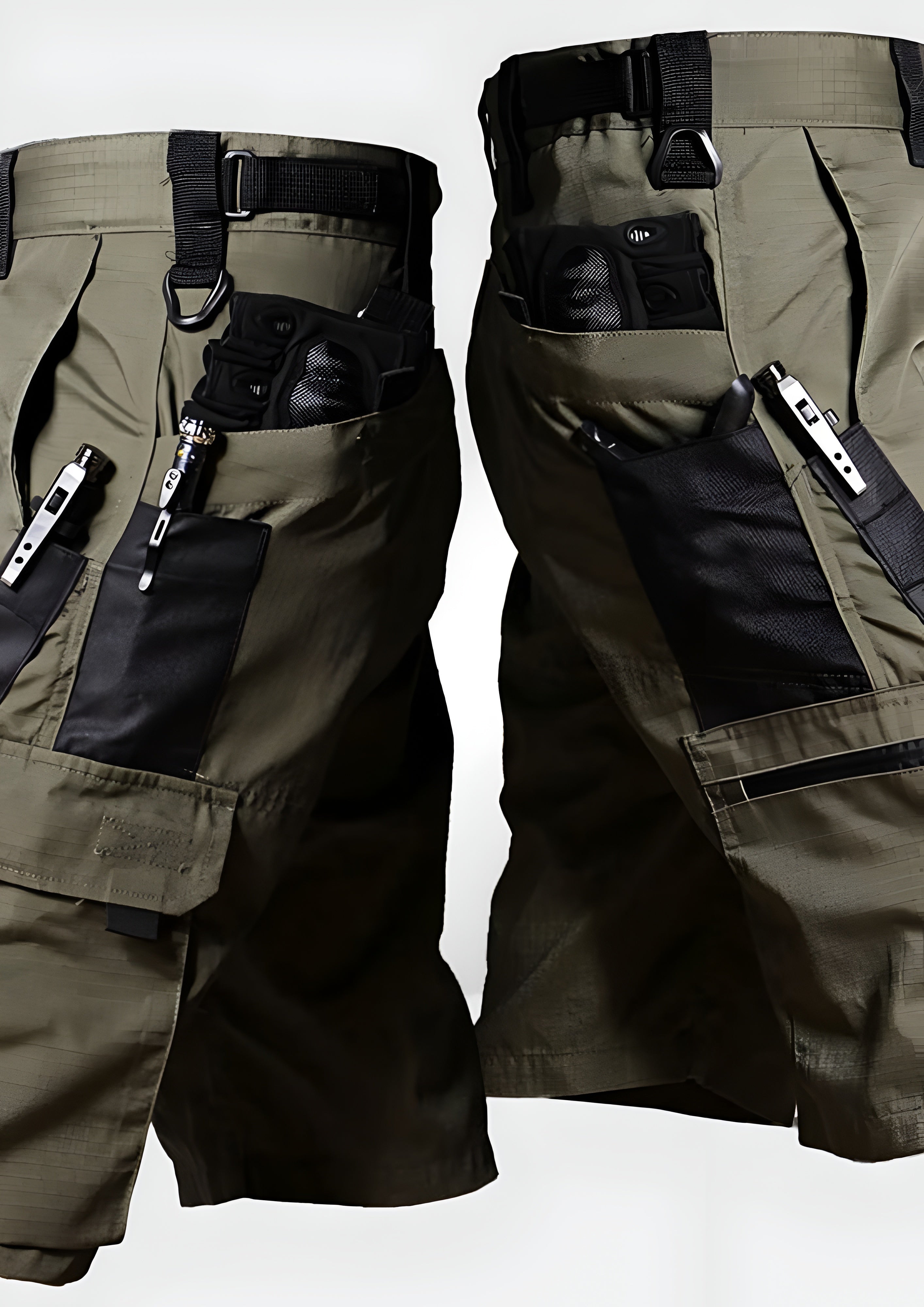 Men's Camouflage Cargo Shorts - Summer Street Wear