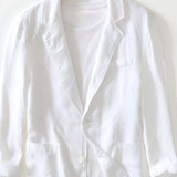 Men's Notch lapel collar Blazer - Summer Casual Wear