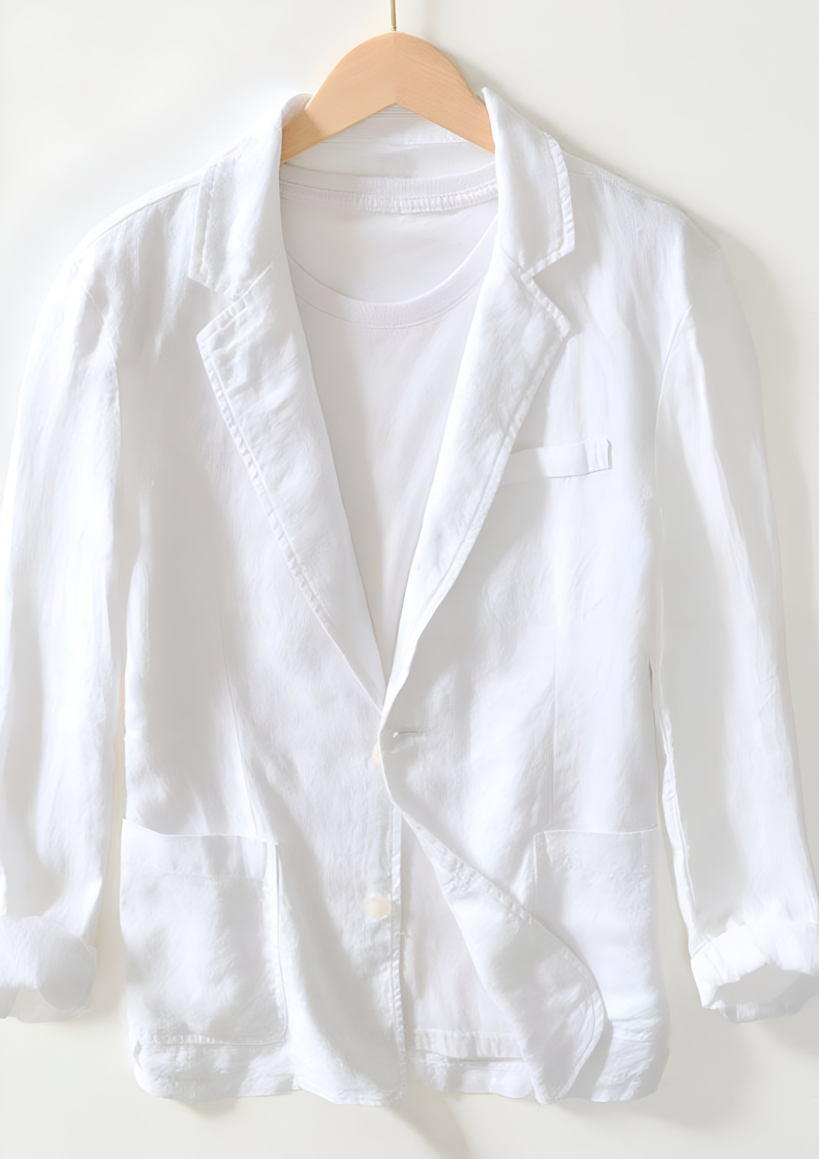 Men's Notch lapel collar Blazer - Summer Casual Wear