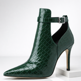 Women's Pointed Toe Ankle Boots - Date Night