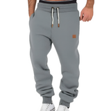 Men's Cuffed Drawstring Joggers - Leisure Sport