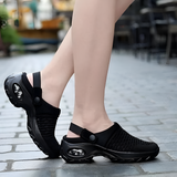 Women's Air Cushion Mesh Slip On Clogs - Casual Outdoor