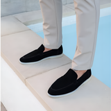 Men's Suede Slip On Loafers - Casual Wear
