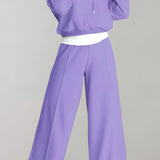 Women's Casual Hoodie Tracksuit Set - Casual Streetwear