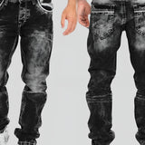 Men's Slim-Fit Jeans - Street Wear