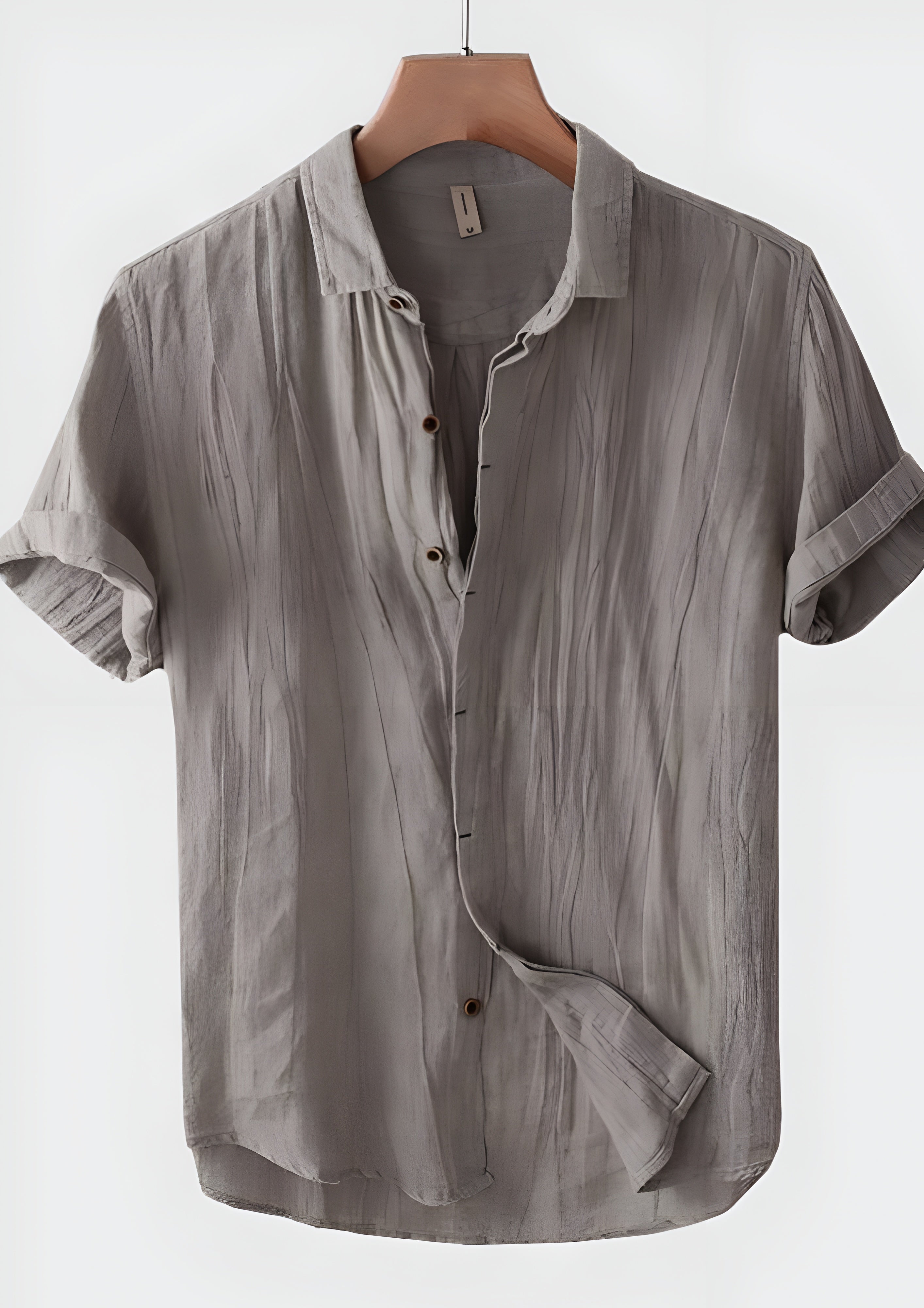 Men's Button Down Shirt - Summer Casual Wear
