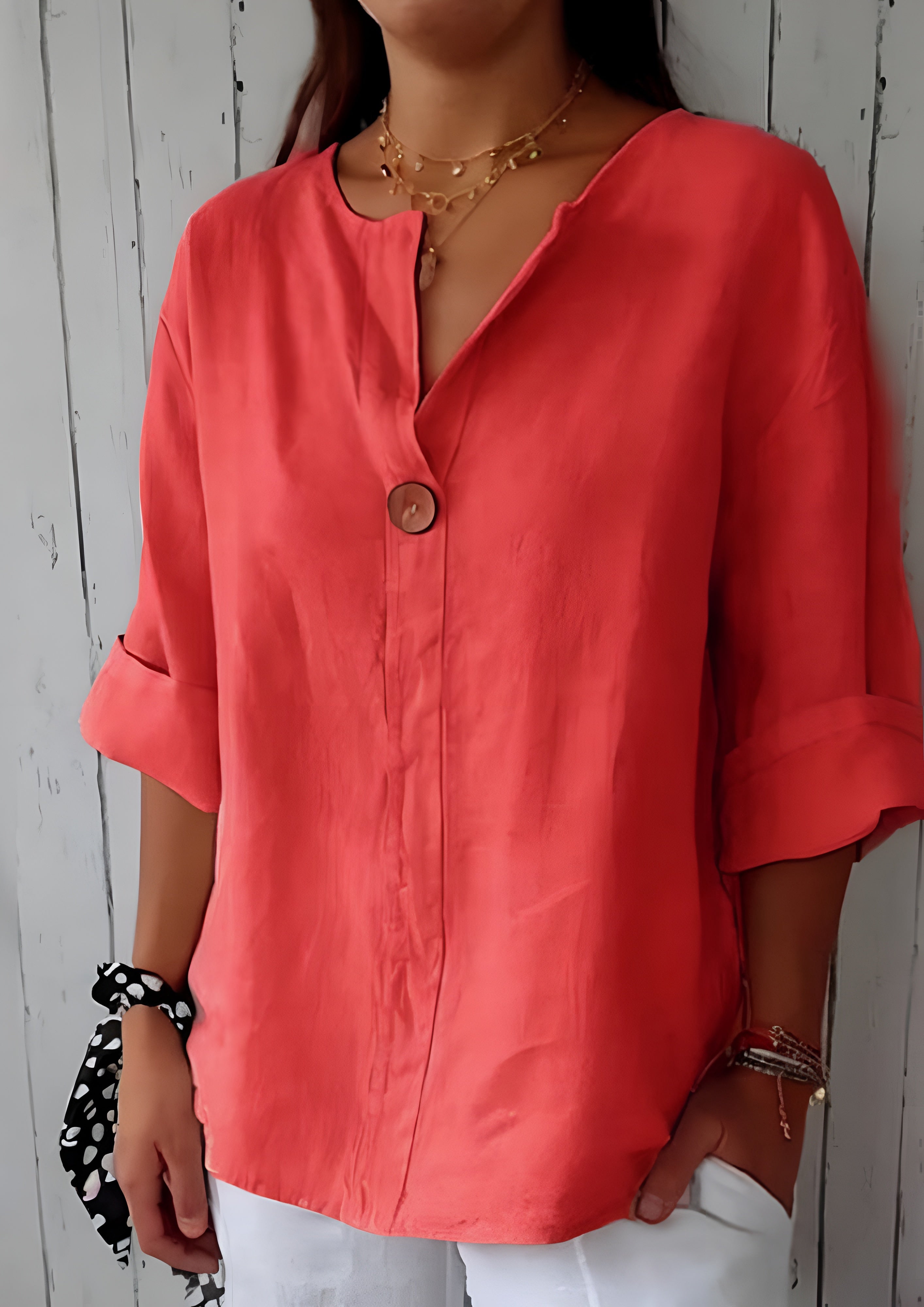 Women's Half Sleeve  Blouse - Summer Wear