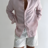 Men's Relaxed Fit Long Sleeve Shirt - Casual Outing