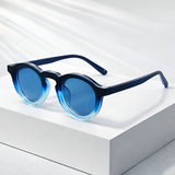 Men's Round Retro Polarized Sunglasses - Outdoor Travel