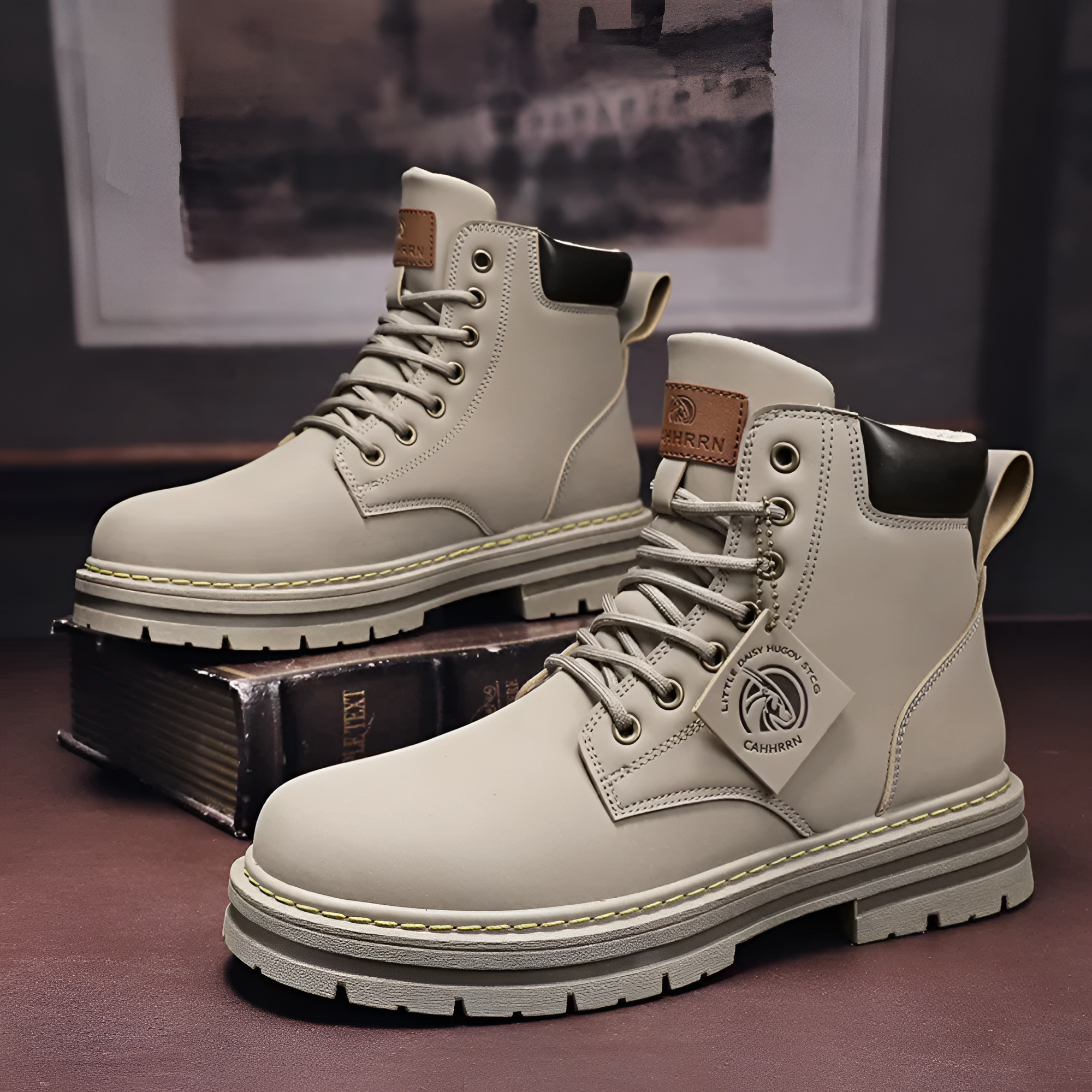 Men's Tactical Mid-Cut Boots - Outdoor Casual Wear