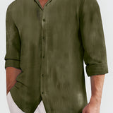 Men's Button-Down Shirt - Casual Classic Wear