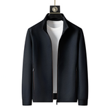 Men's Ribbed Zip Jacket Matching Set - Casual Sportswear