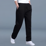 Men's Straight Leg Drawstring Joggers - Casual Daily Wear