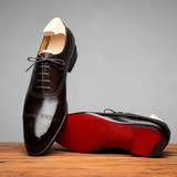 Men's Wingtip Brogue Oxford Dress Shoes - Business Formal