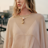 Women's Layered Chiffon Cloak Dress - Evening Party