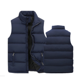 Men's Puffer Vest Sleeveless Jacket - Outdoor Casual Wear