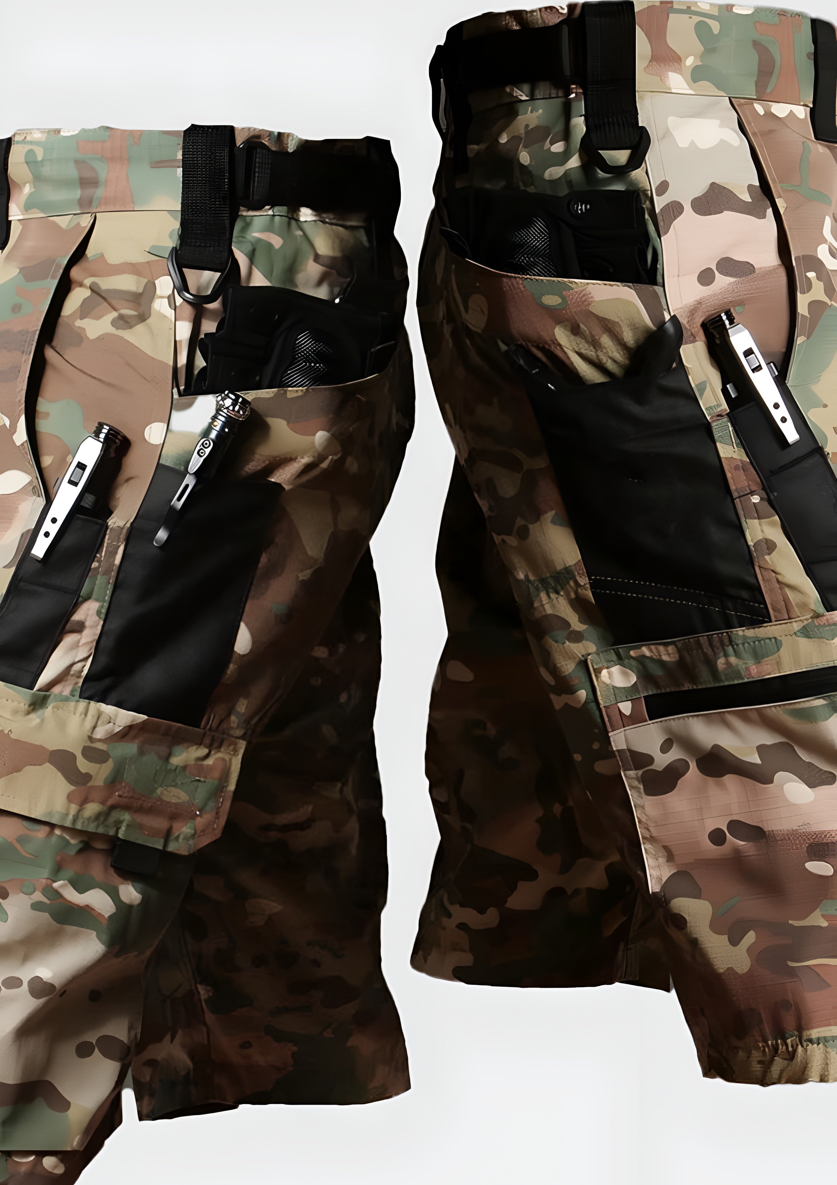 Men's Camouflage Cargo Shorts - Summer Street Wear