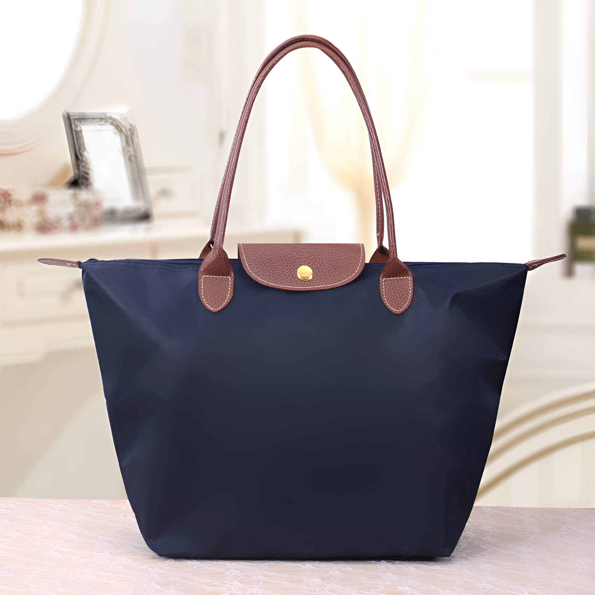 Women's Large Capacity Foldable Tote Bag - Travel Daily Use