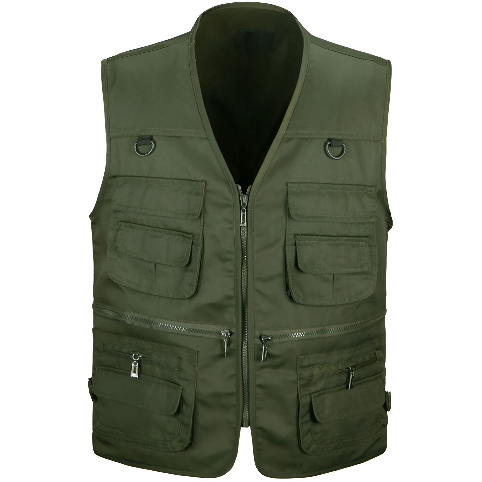 Men's Multi-Pocket Utility Vest - Outdoor Activity