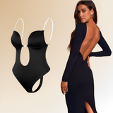 Women's Bodysuit Backless Plunge - Evening Wear