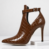 Women's Pointed Toe Ankle Boots - Date Night