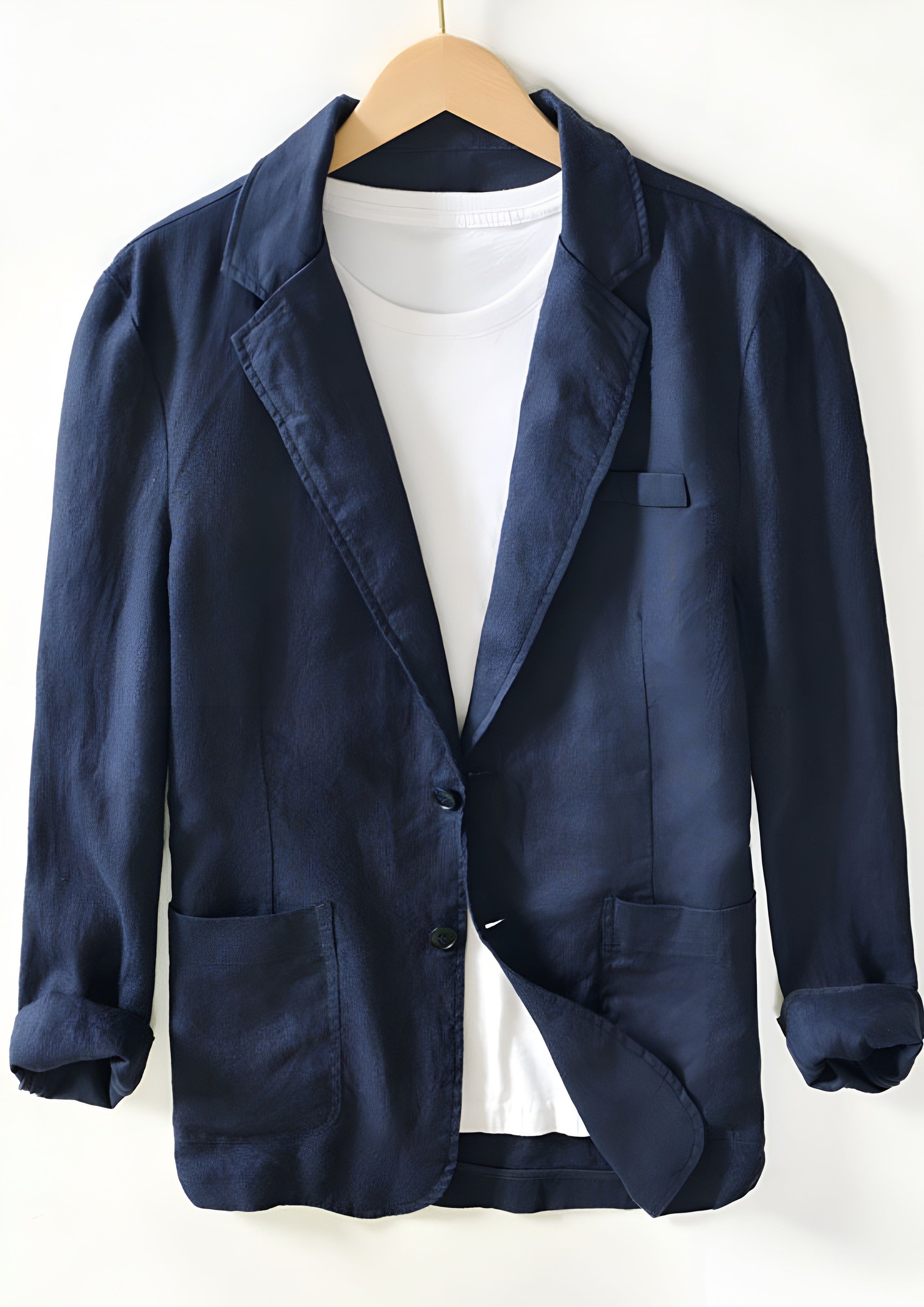 Men's Notch lapel collar Blazer - Summer Casual Wear