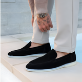 Men's Suede Slip On Loafers - Casual Wear