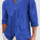 Men's Button-Down Shirt - Casual Classic Wear