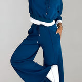 Women's Casual Hoodie Tracksuit Set - Casual Streetwear