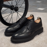 Men's Wingtip Brogue Derby Shoes - Office Wear