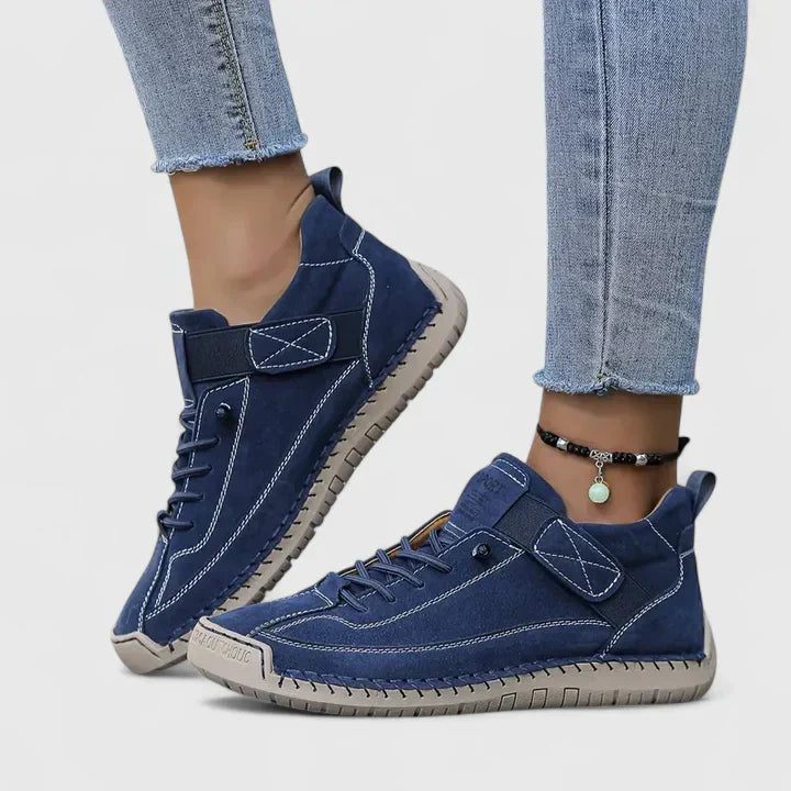 Women's Sneakers Hand Stitched Lace Up - Casual Daily Wear
