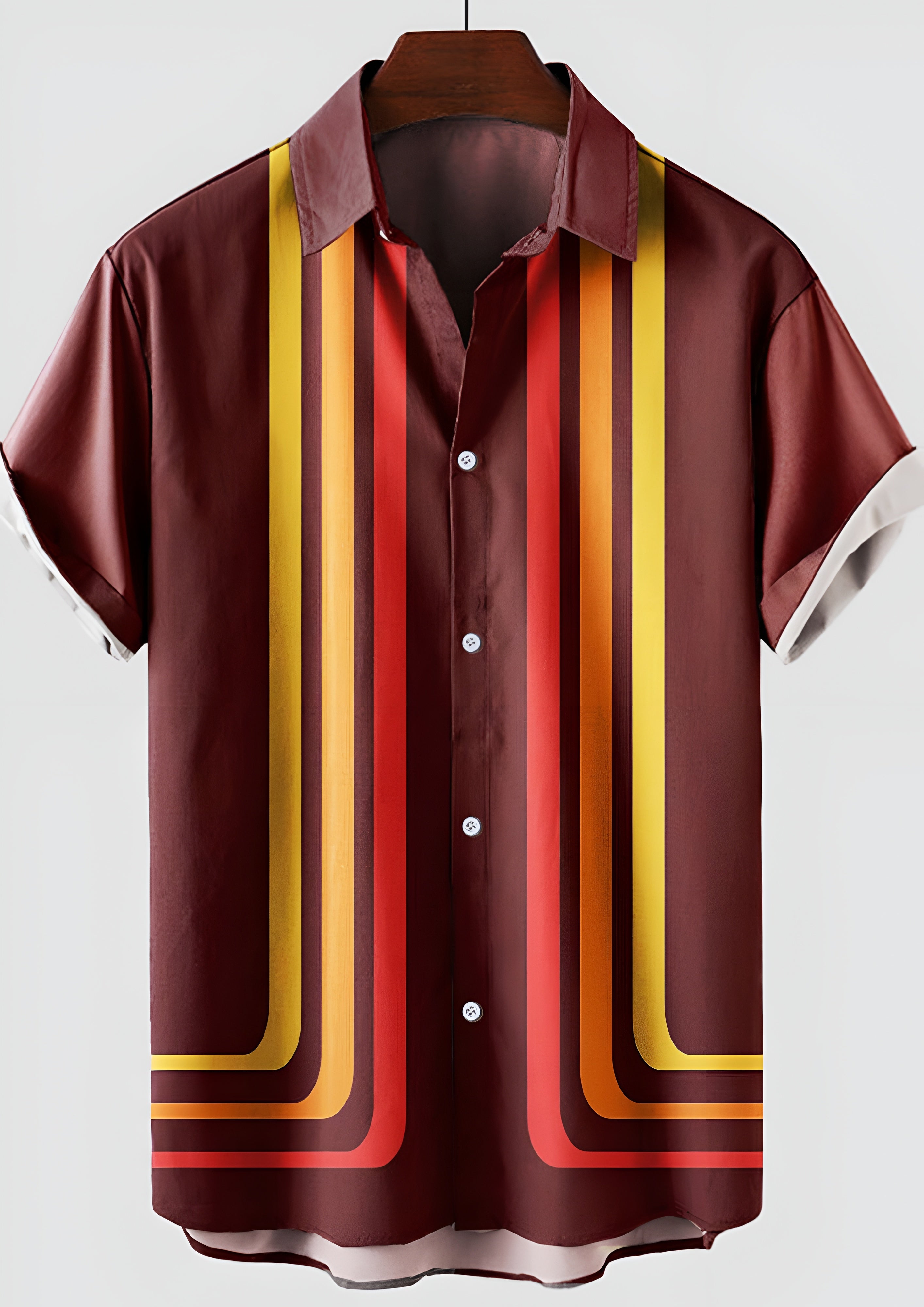 Men's Vintage Hawaiian Shirts - Summer Casual Wear