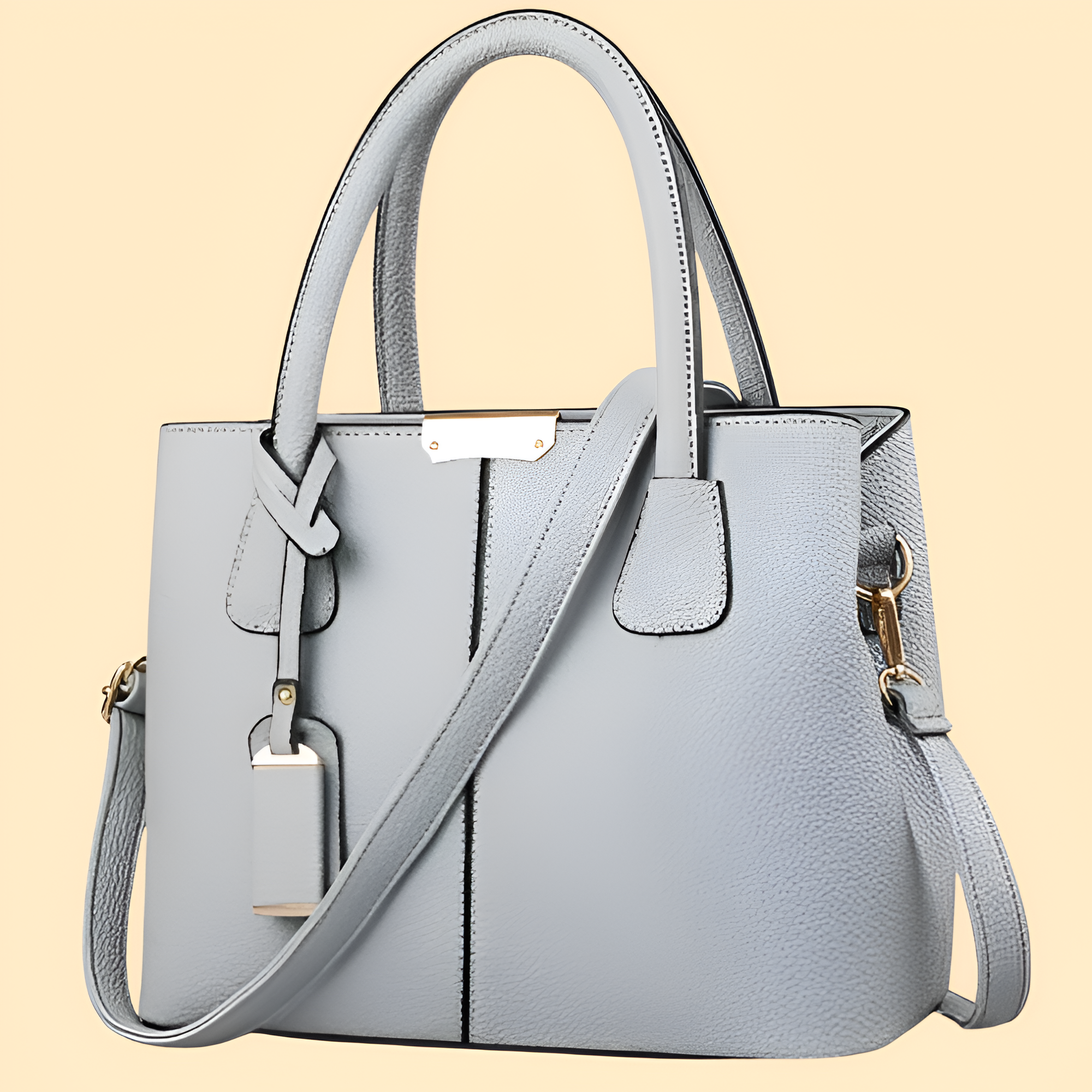 Women's Satchel Crossbody Handbag - Office Wear