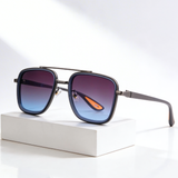 Men's Square Frame Aviator Sunglasses - Outdoor Style