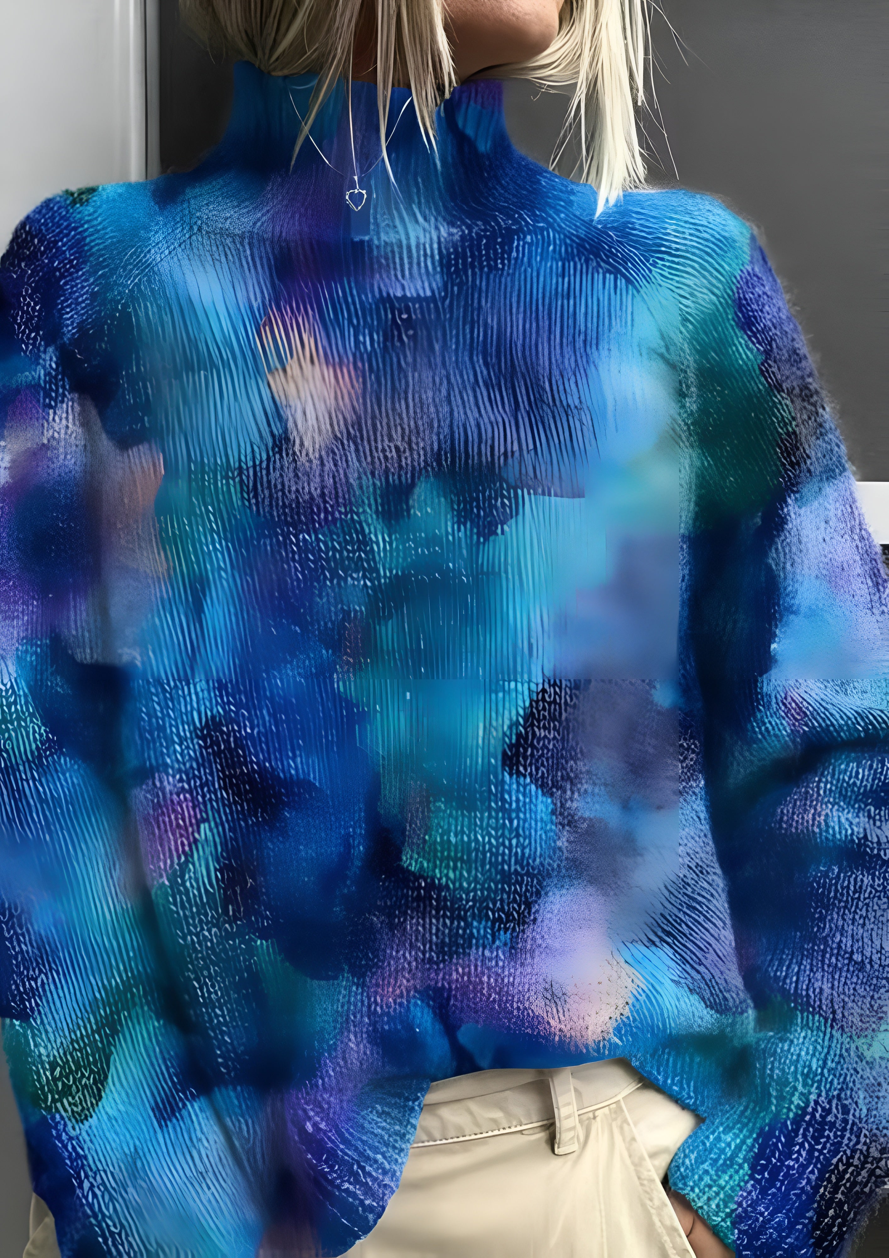 Women’s Mock Neck Sweater - Winter Wear