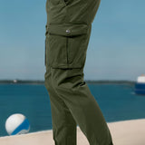 Men Slim Fit Joggers Cargo - Street Wear