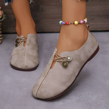 Women's Vintage Moccasin Flats - Casual Walking