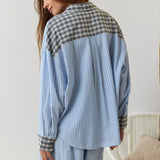 Women's Pajama Set Button Down - Loungewear