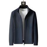 Men's Ribbed Zip Jacket Matching Set - Casual Sportswear
