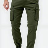 Men Slim Fit Joggers Cargo - Street Wear