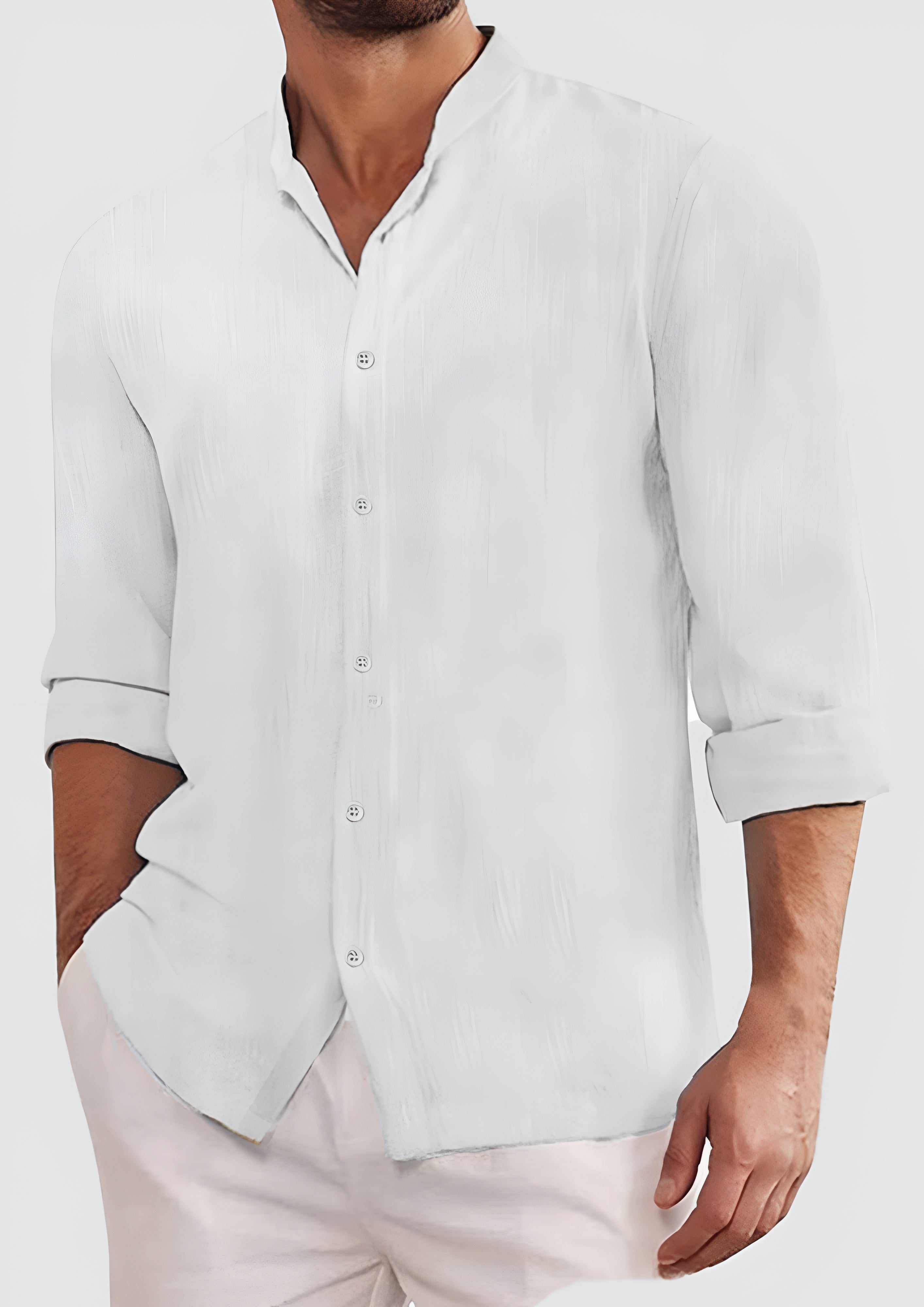 Men's Button-Down Shirt - Casual Classic Wear