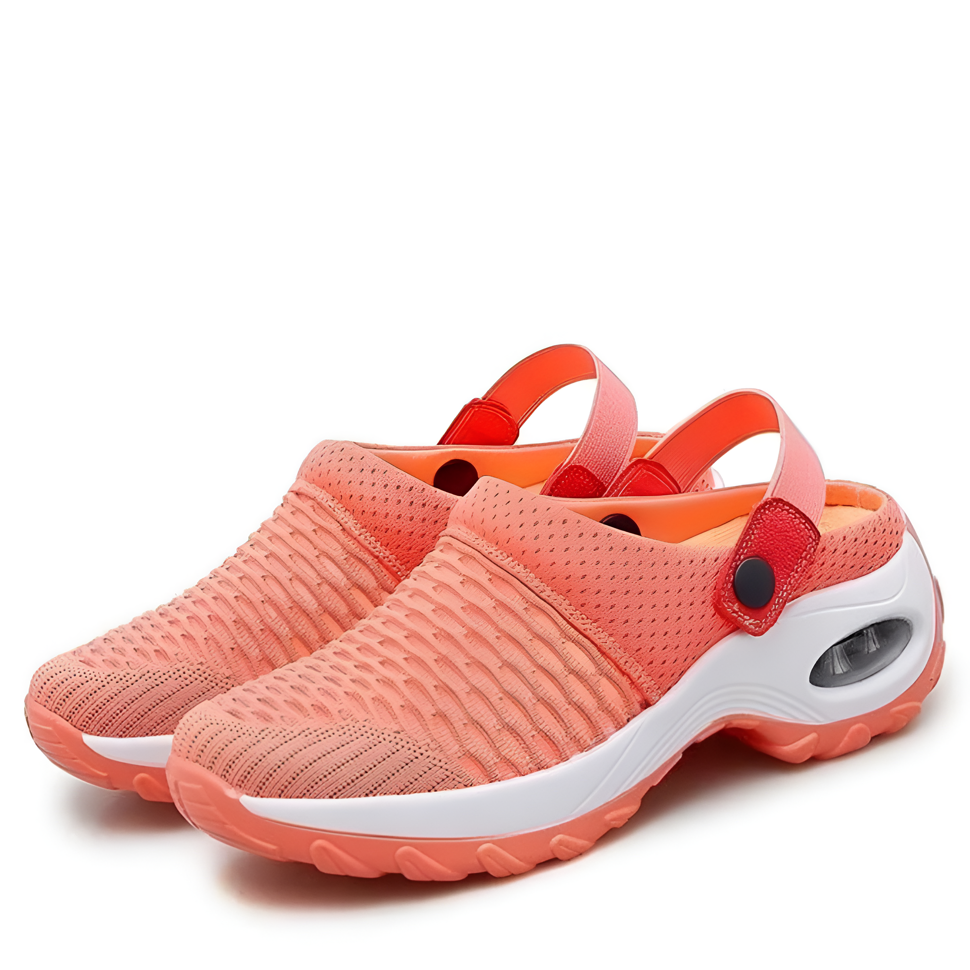 Women's Air Cushion Mesh Slip On Clogs - Casual Outdoor