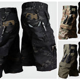 Men's Camouflage Cargo Shorts - Summer Street Wear