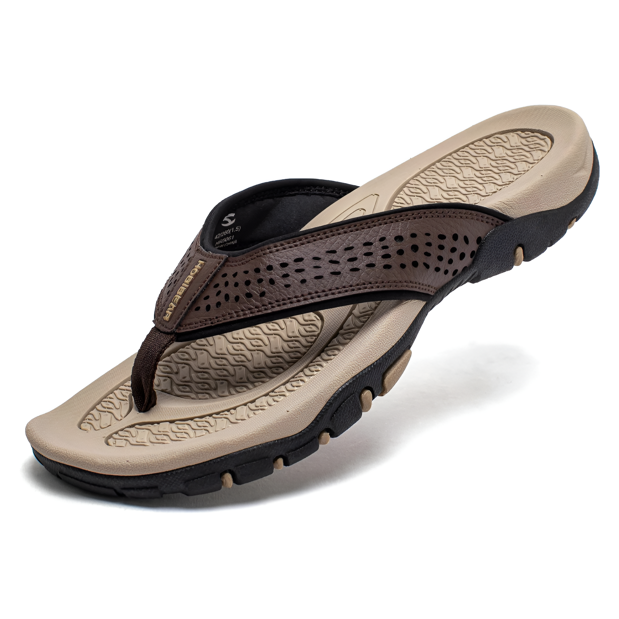 Men's Breathable Arch Support Flip Flops - Outdoor Casual Wear