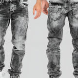 Men's Slim-Fit Jeans - Street Wear